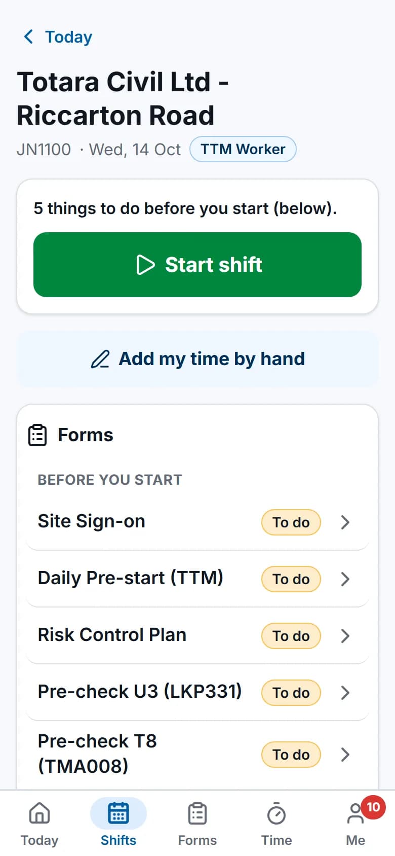TTM software features: from TMP request to invoice | ProTTM